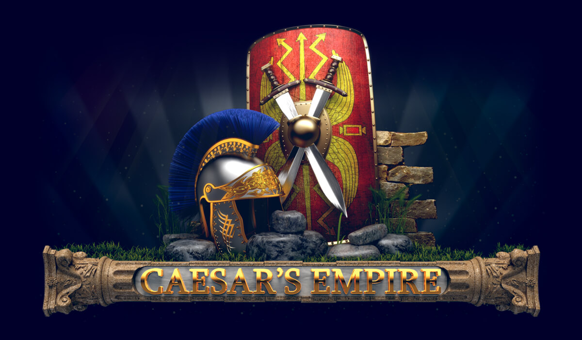 Logo for the slot "Caesar's Empire"