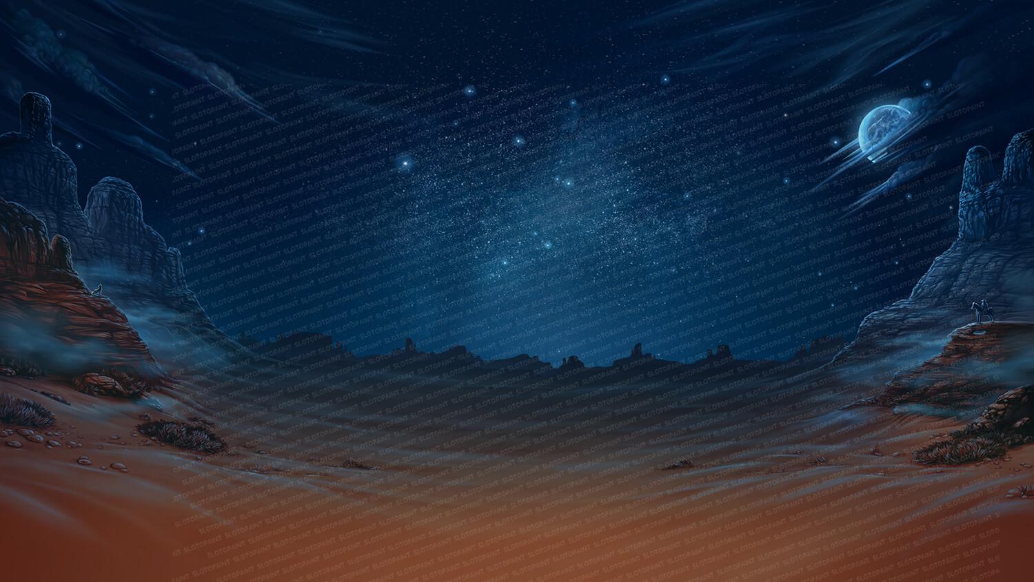 western_background_night