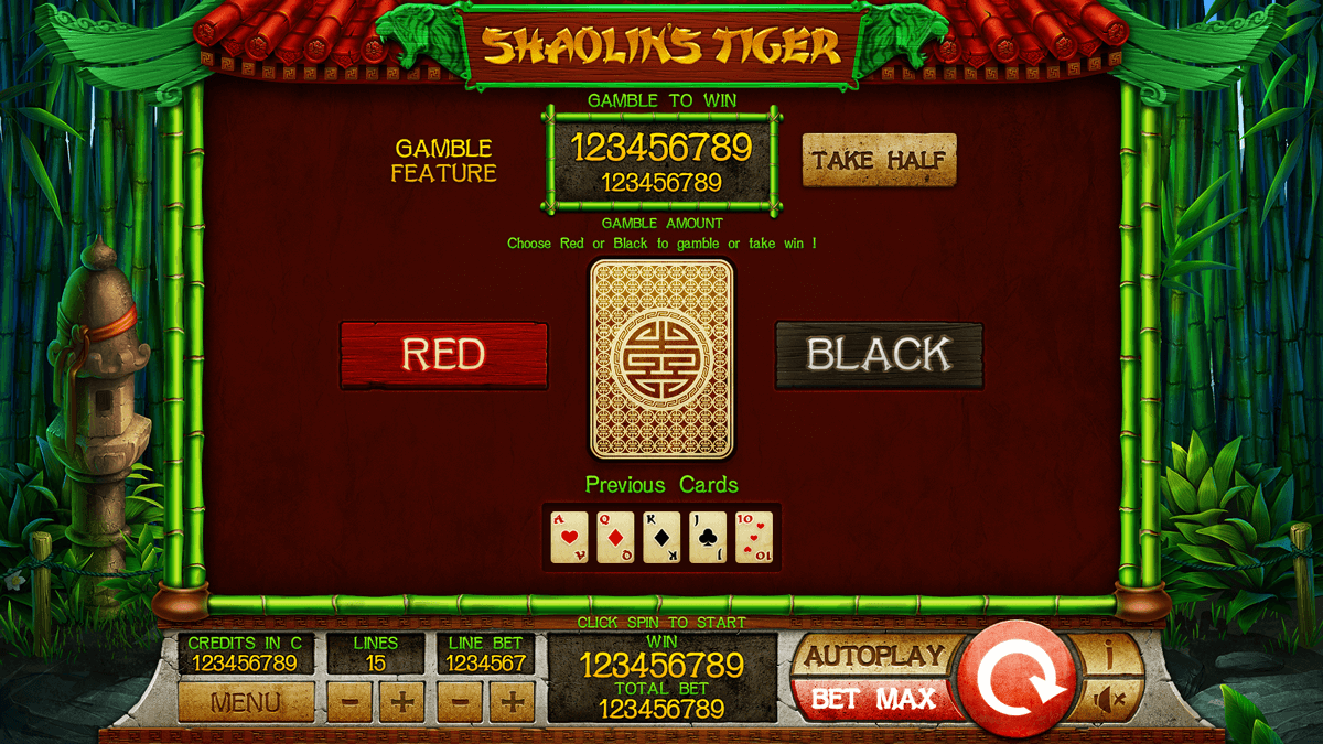 shaolin bonus-game slot machine
