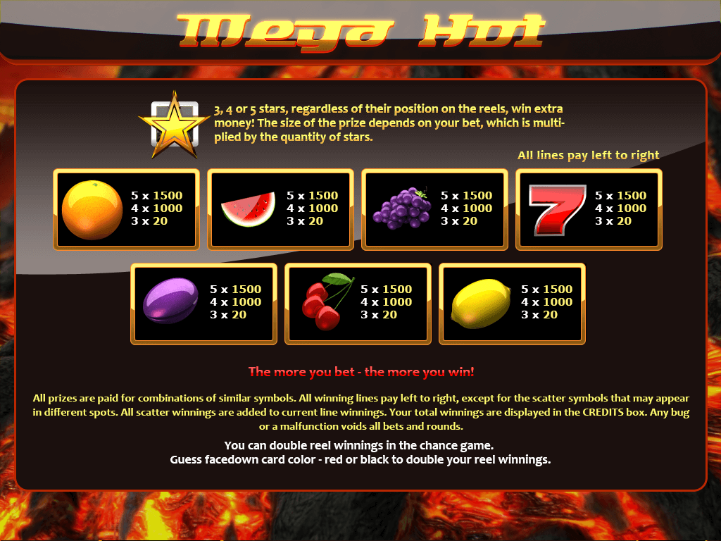 mega_hot-paytable