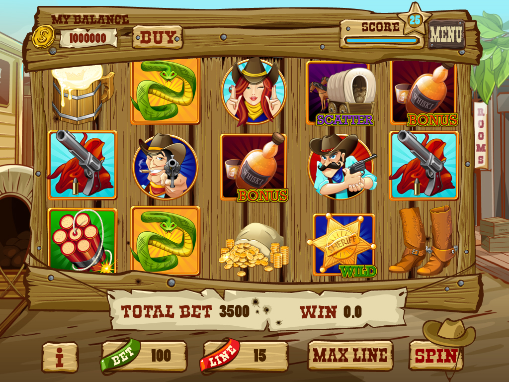 Cowboy Themed Slot Machines