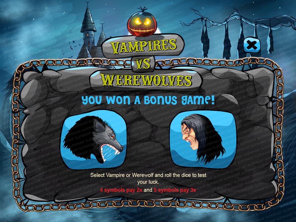 Vampires vs Werewolves Slots Machine