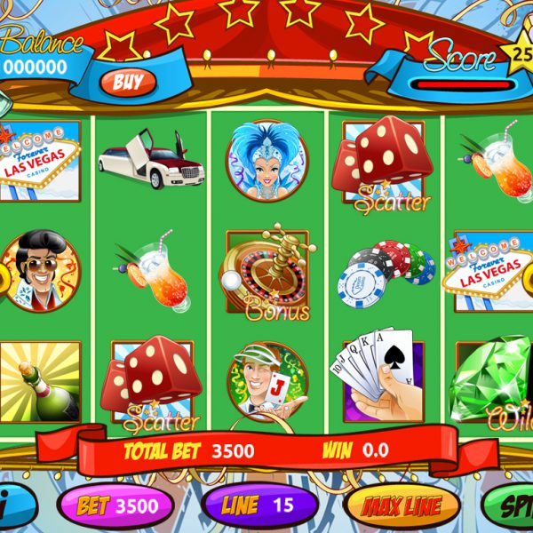 Vegas slot machine, Vegas themed Slot Machine - 