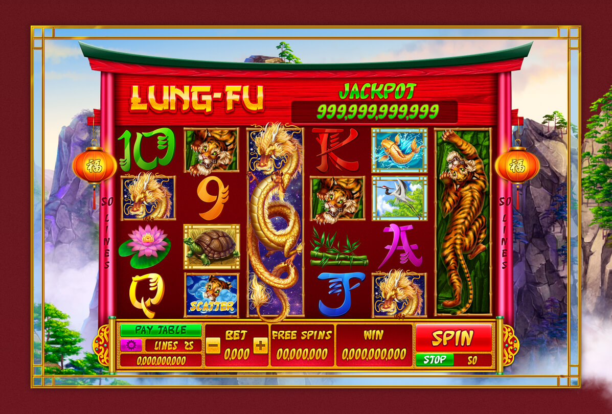 Fu Fu Fu Tiger Wheel Slot Machine