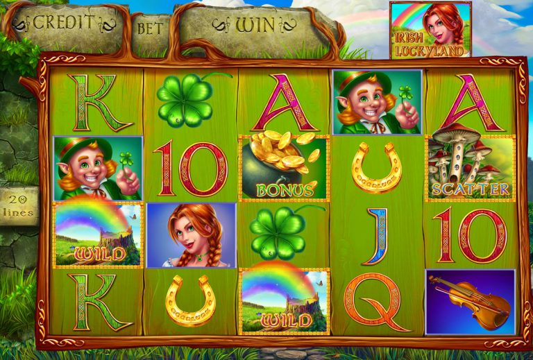 luck of the irish slot machine