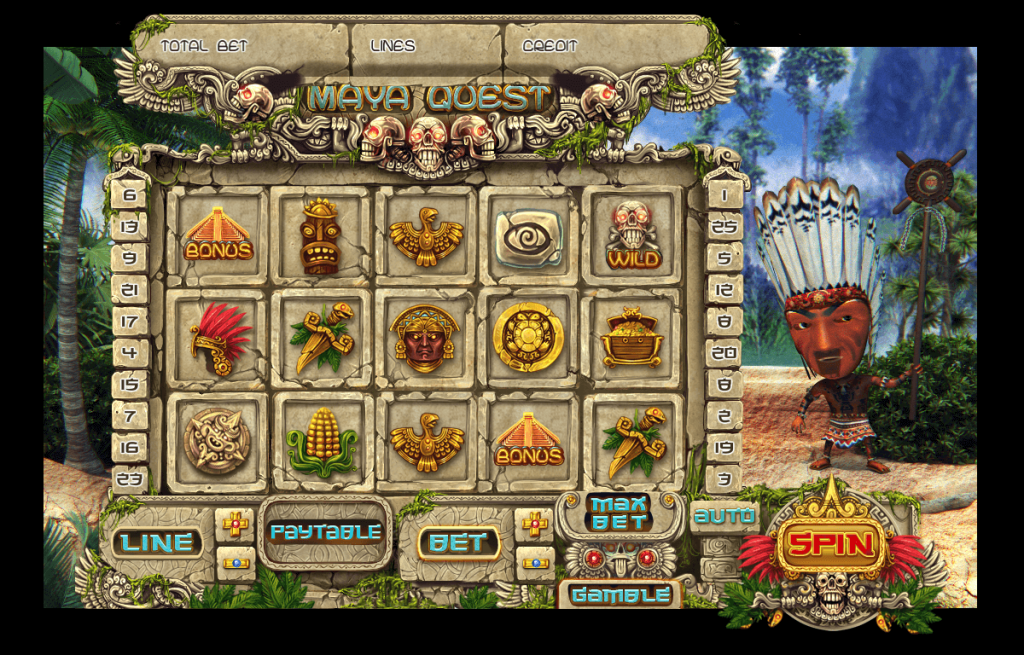 secrets of maya slot machine