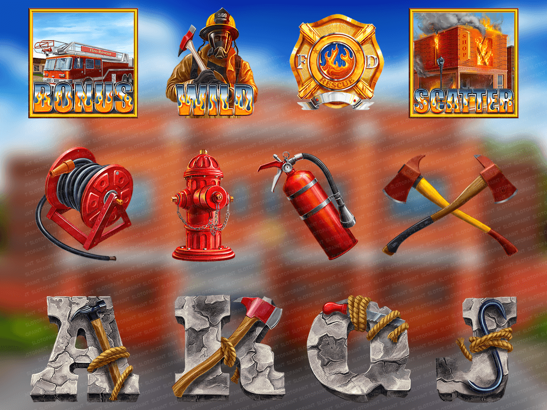 ON FIRE!!   **NEW GAME** FIRE FIGHTER on Chumba Casino