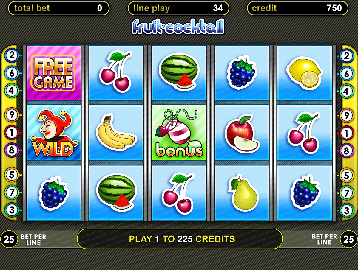 slot machine fruit