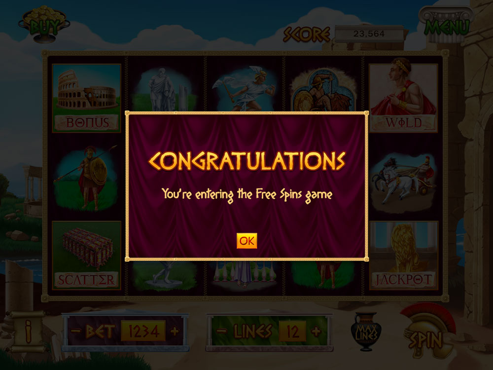 Roman empire slot machine slot