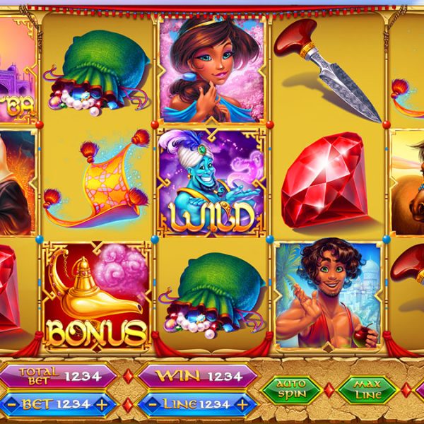 Aladdin slot machine for SALE, Aladdin Online Slot Game