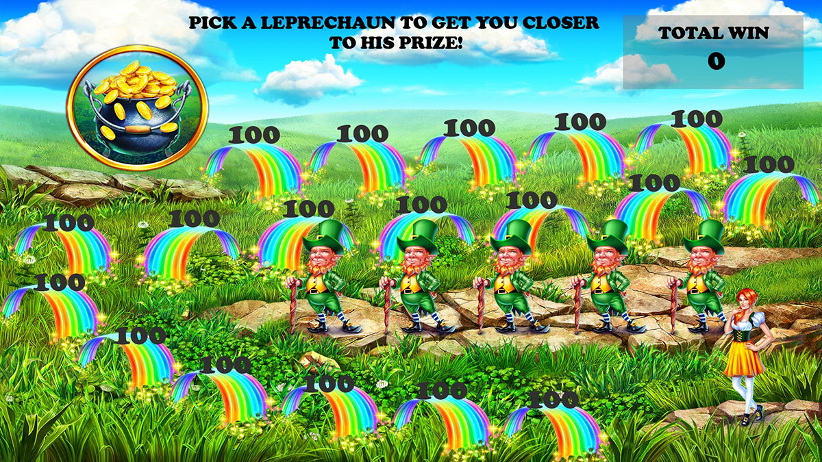 Leprechaun Slot background. Leprechaun Fight game. Leprechaun Flash game. Tropical fun Slot Art.