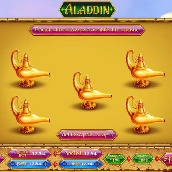 Aladdin slot machine for SALE, Aladdin Online Slot Game