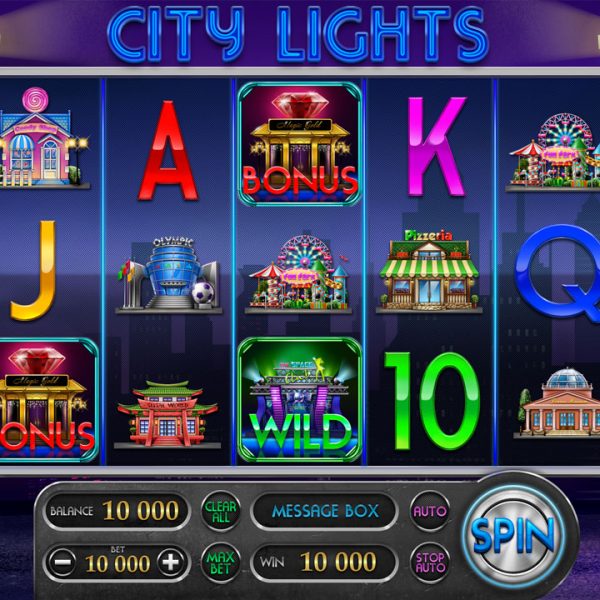 City Lights slot game for SALE. City of Lights slot machine for Purchase