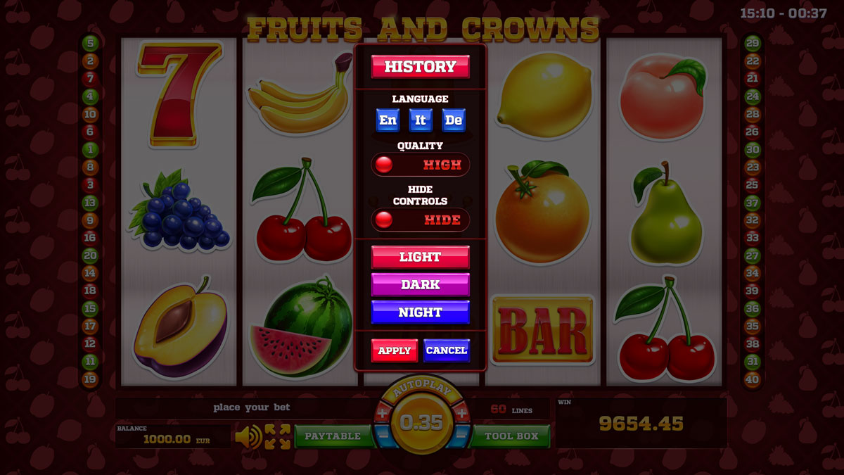 fruits-and-crowns_settings_panel