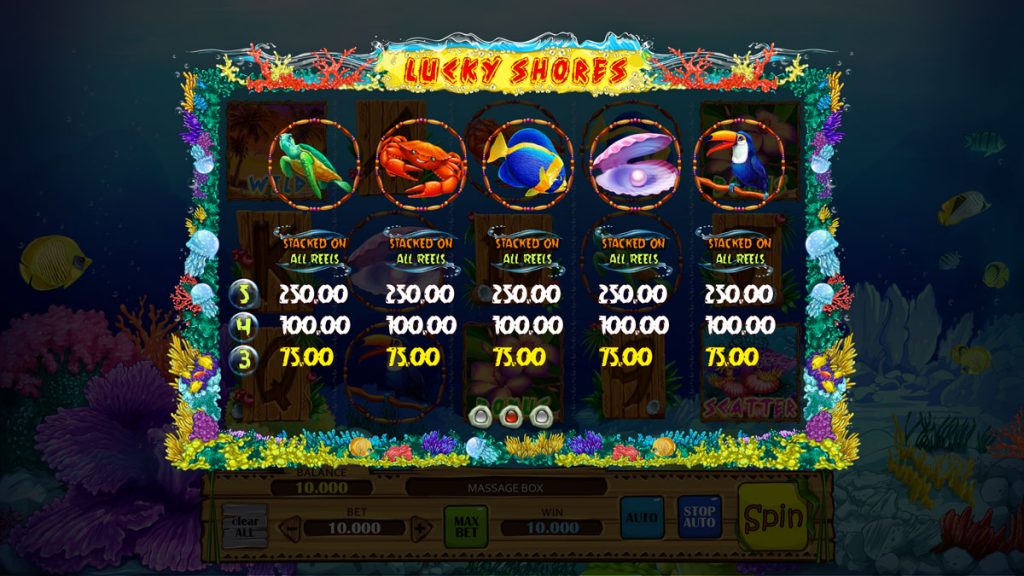 similar to oceans of gold slot machine