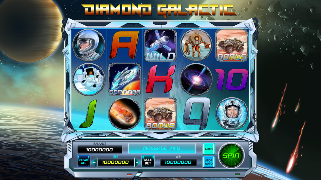 Project Space   NEW SLOT by Dragon Gaming!