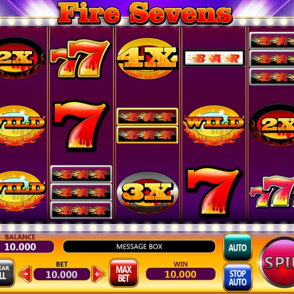 flaming sevens slots