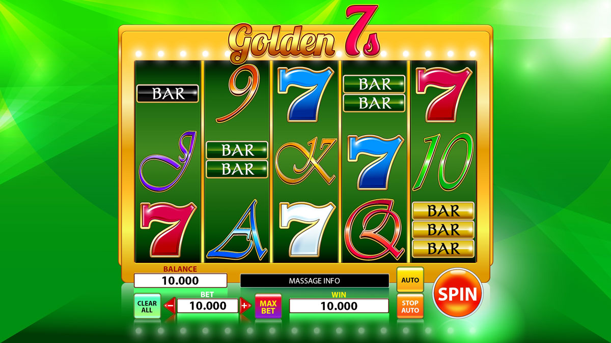 slot machines online golden sevens