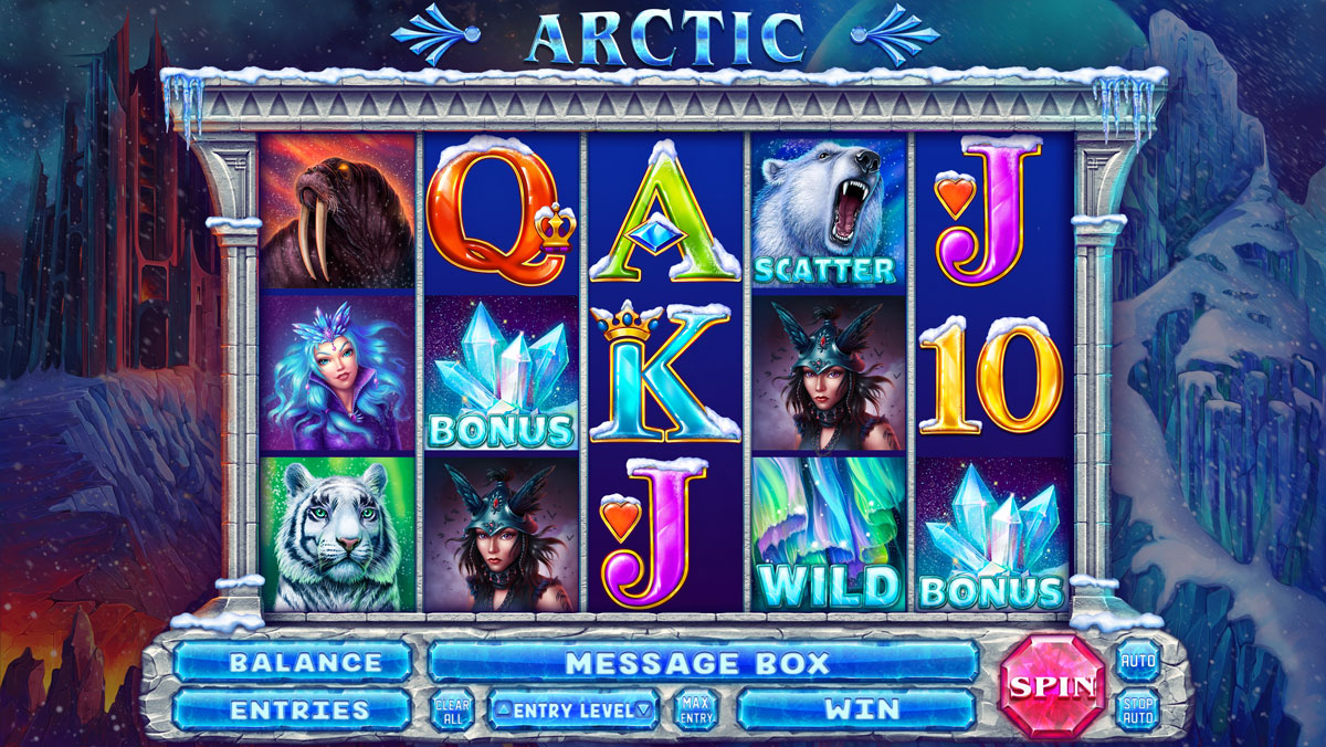 Arctic slot game, Arctic slots