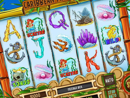 Caribbean Treasure Slot Machine