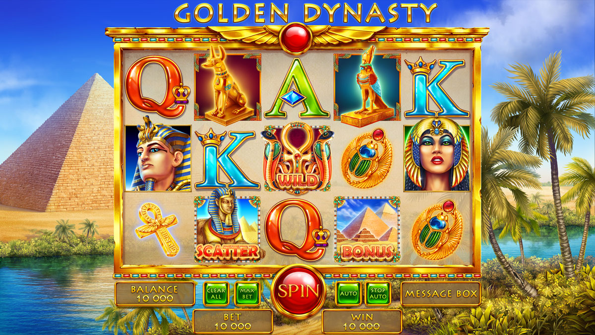 Pharaoh's Themed slot game