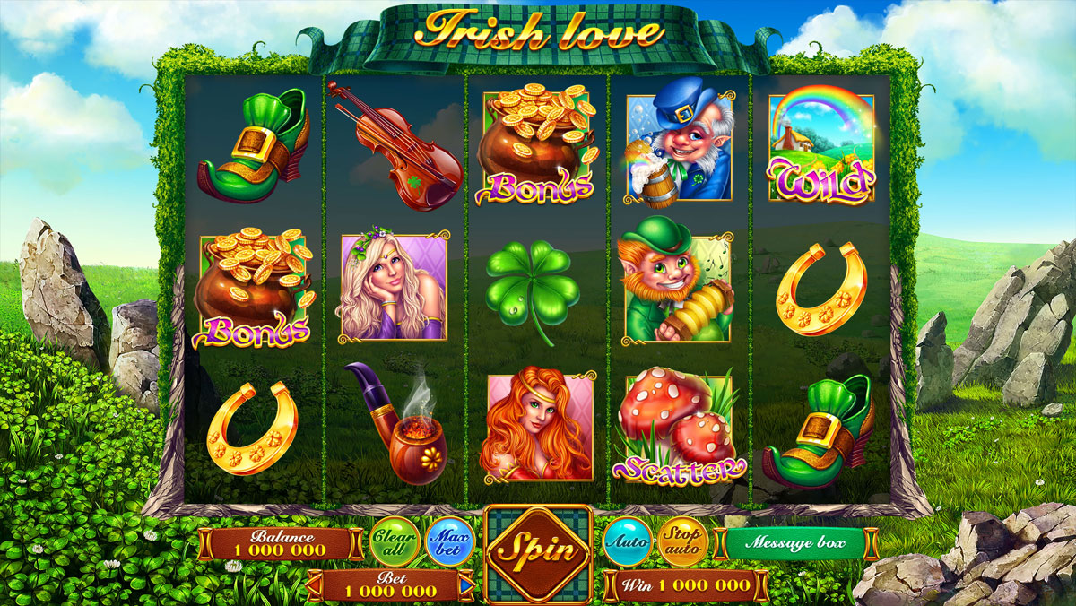 Irish online slot machine