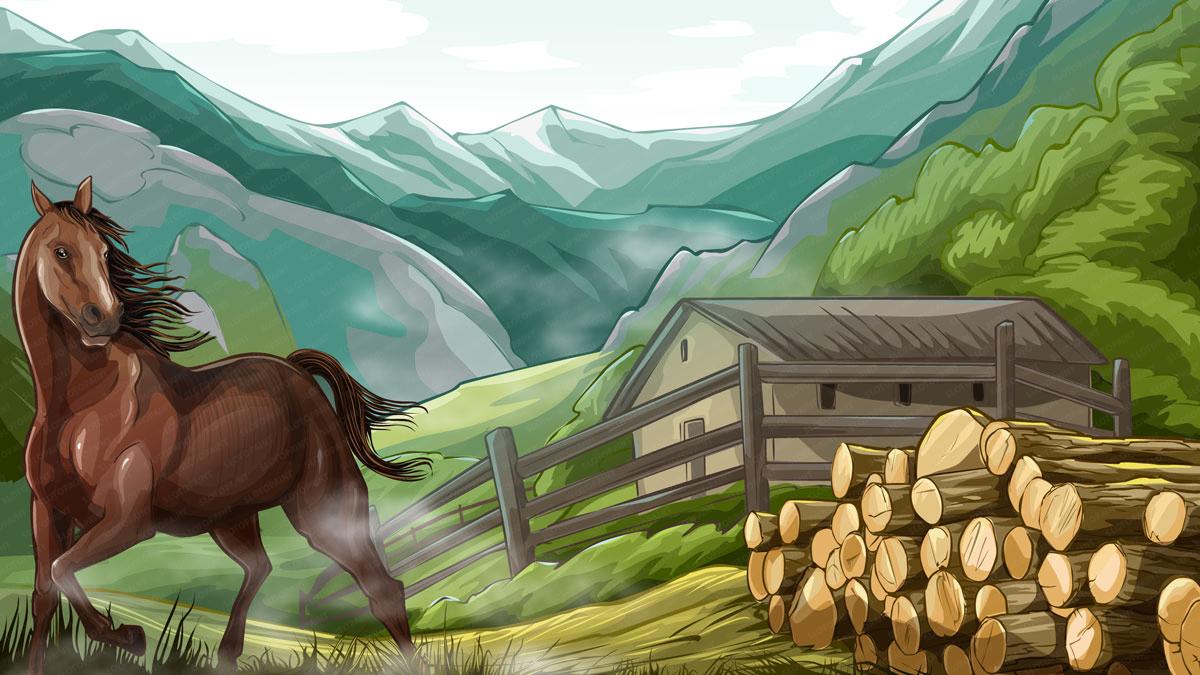 wild_horse_background