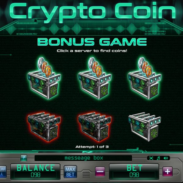 Crypto Coin Themed online slot machine for SALE. BitCoin Themed Slots