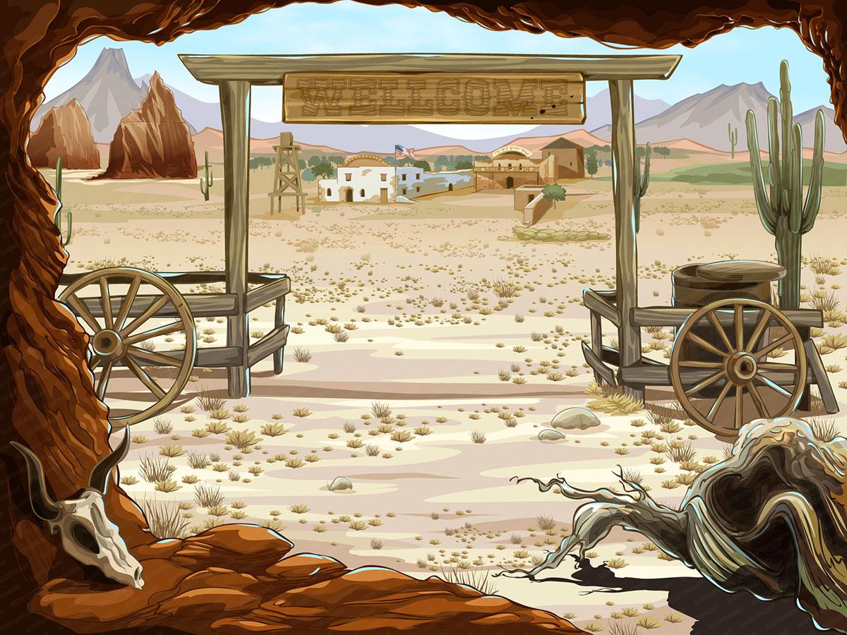 Wild West Country Casino Slots - Western Cowboy Ranch - Asset Store @  Fusehive.com