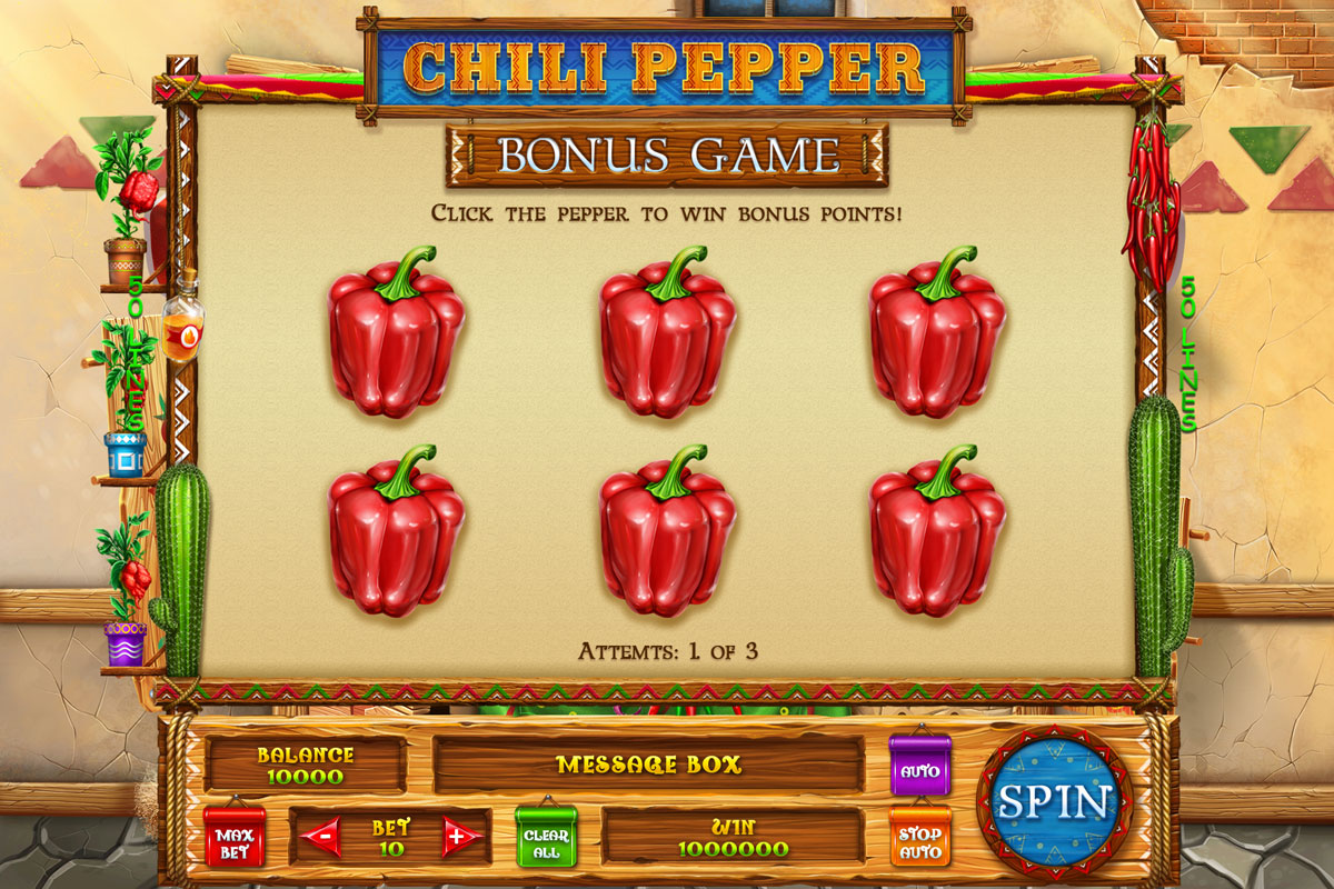 Hot Chili Pepper Game