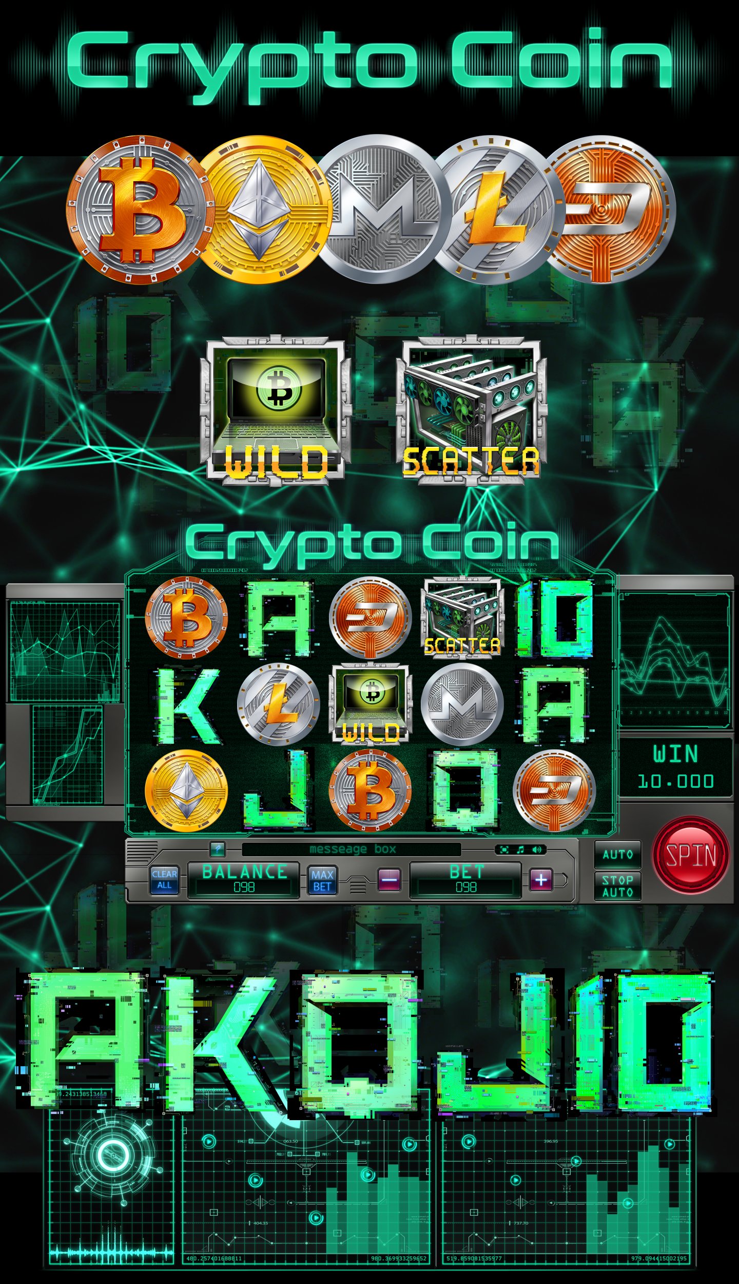 Crypto Coin Composition 01