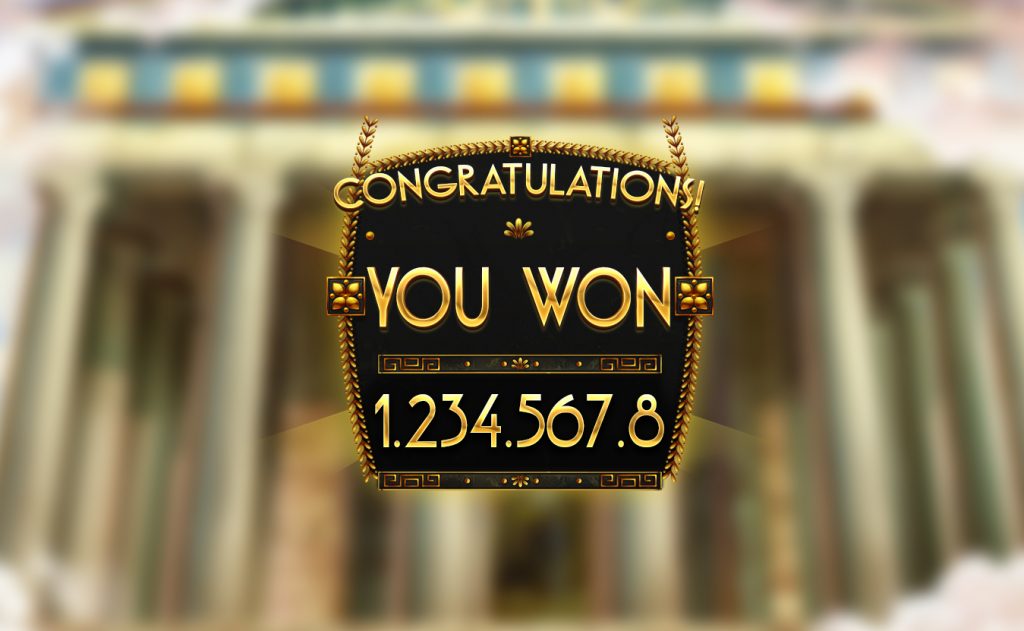 Gold of Olympus popup x