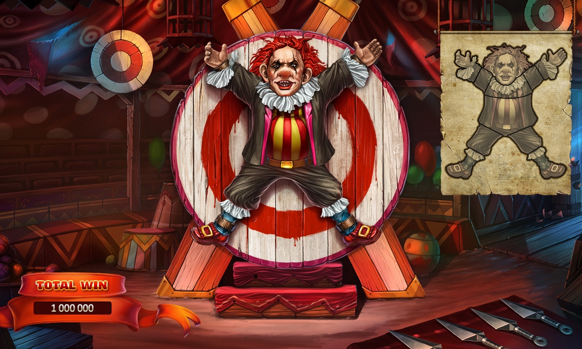 Blood Circus bonus wheel