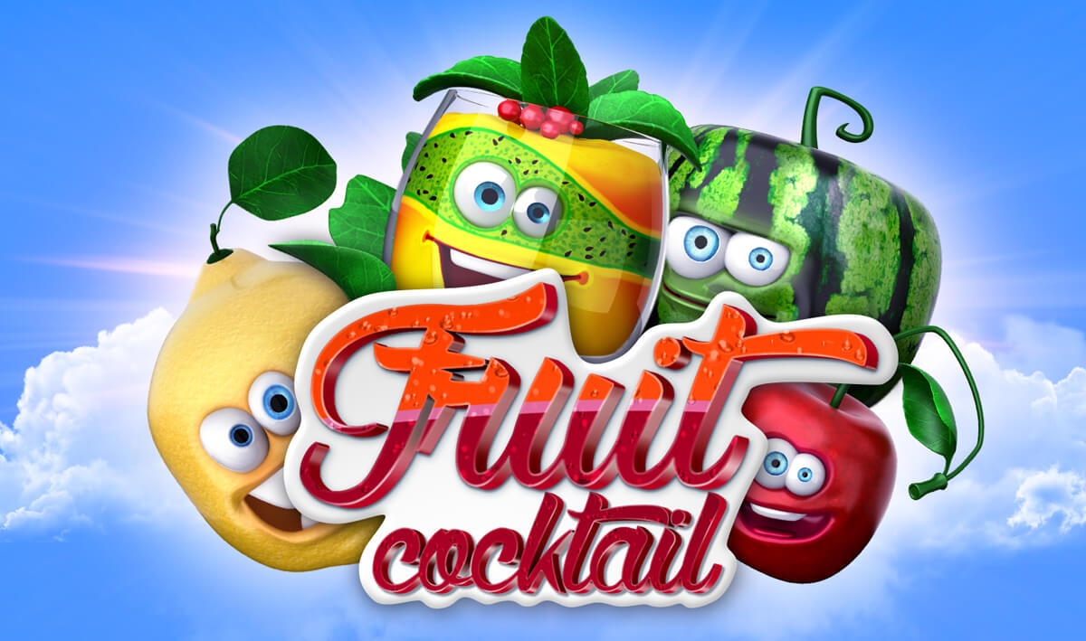 Design Logo for the slot machine "Fruit cocktail" Logo for the slot machine "Fruit cocktail"