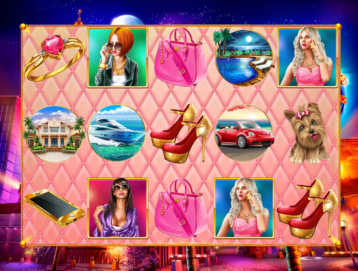 Slide for the game slot machine "Beauties & Romance"