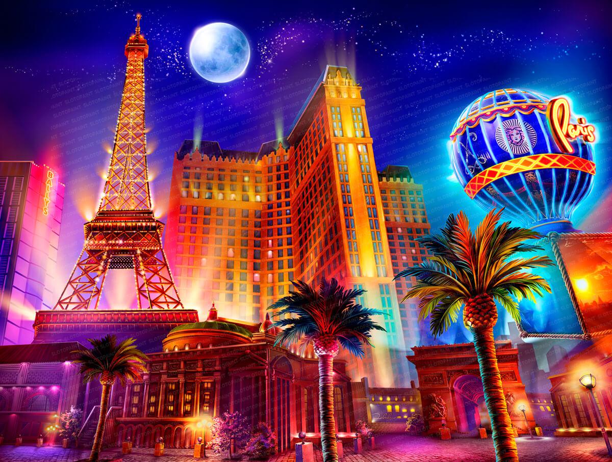 Background images for the game slot machine "Beauties & Romance"