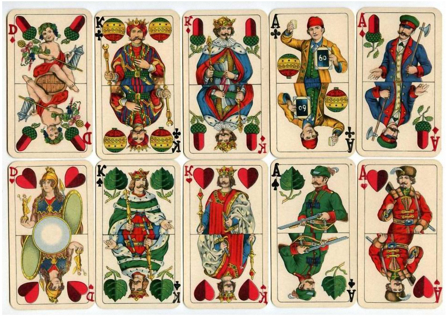 History of playing cards - custom design Custom Cards