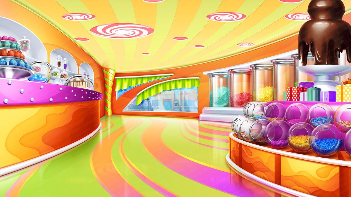 Chocolate Cafe background day