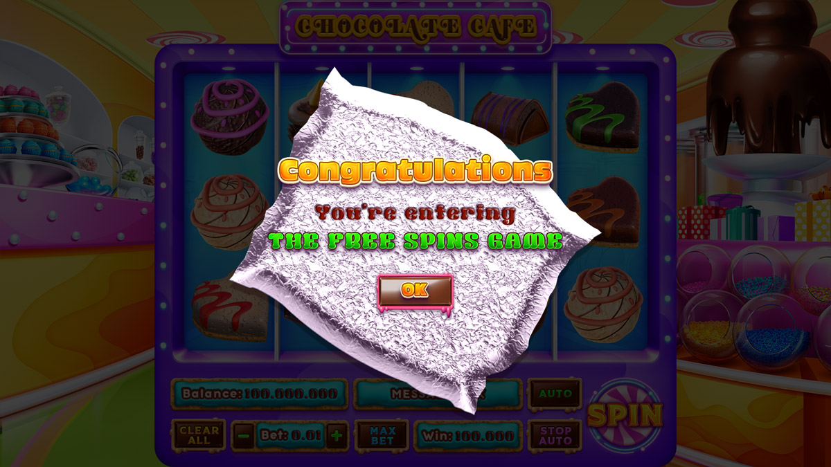 Chocolate Cafe popup