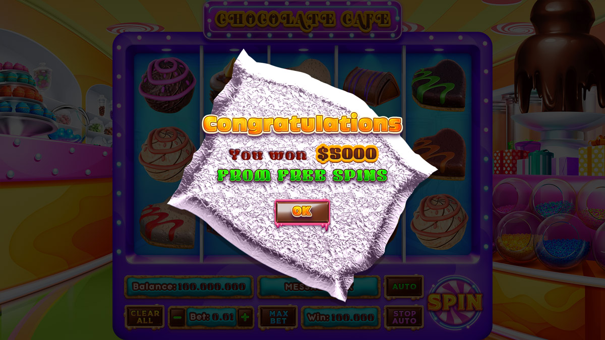 Chocolate Cafe popup