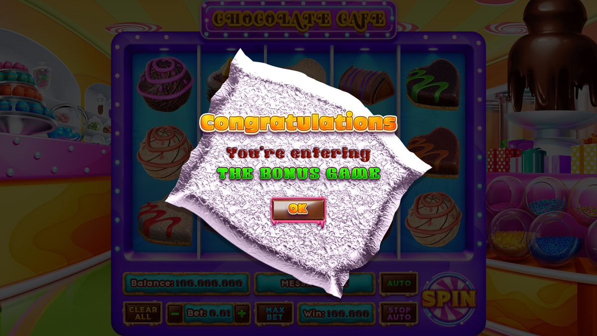 Chocolate Cafe popup