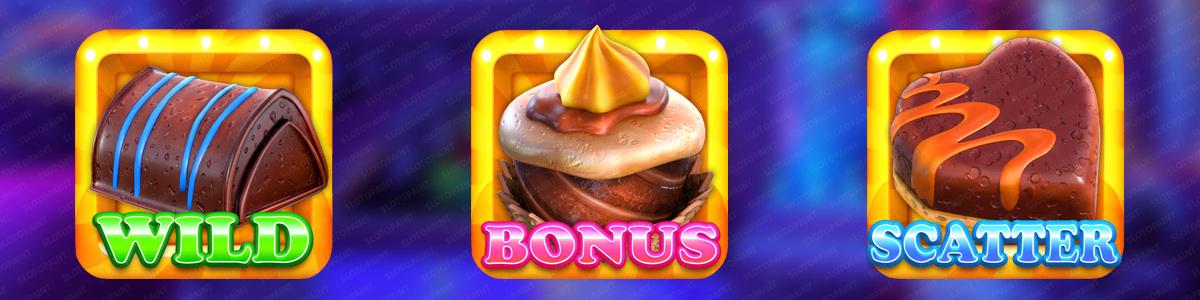 Chocolate Cafe symbols high