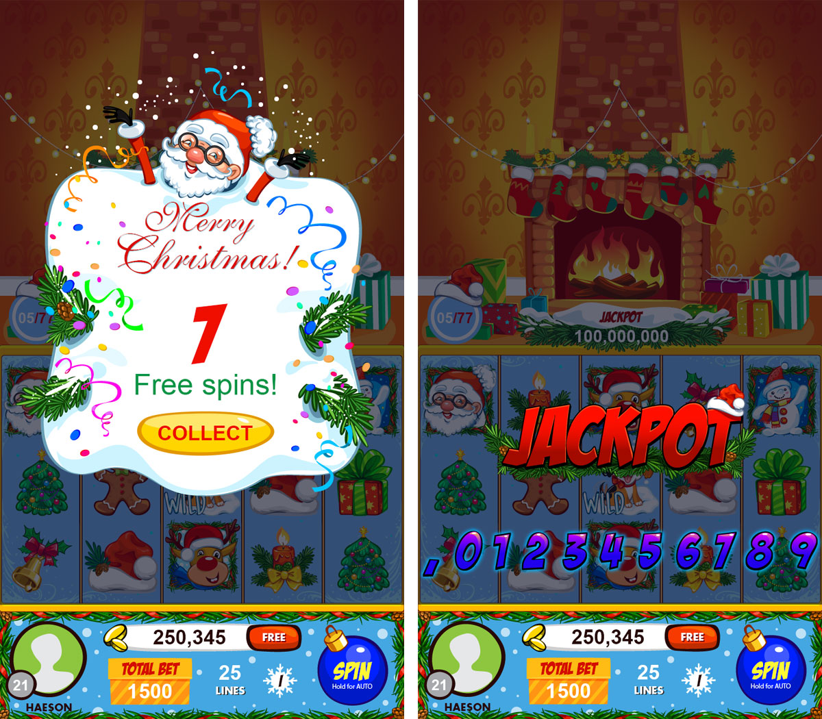 Christmas blog fs jackpot