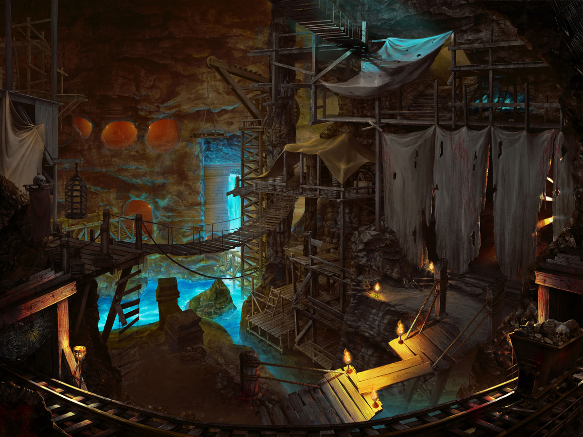 Goblin Mine Background