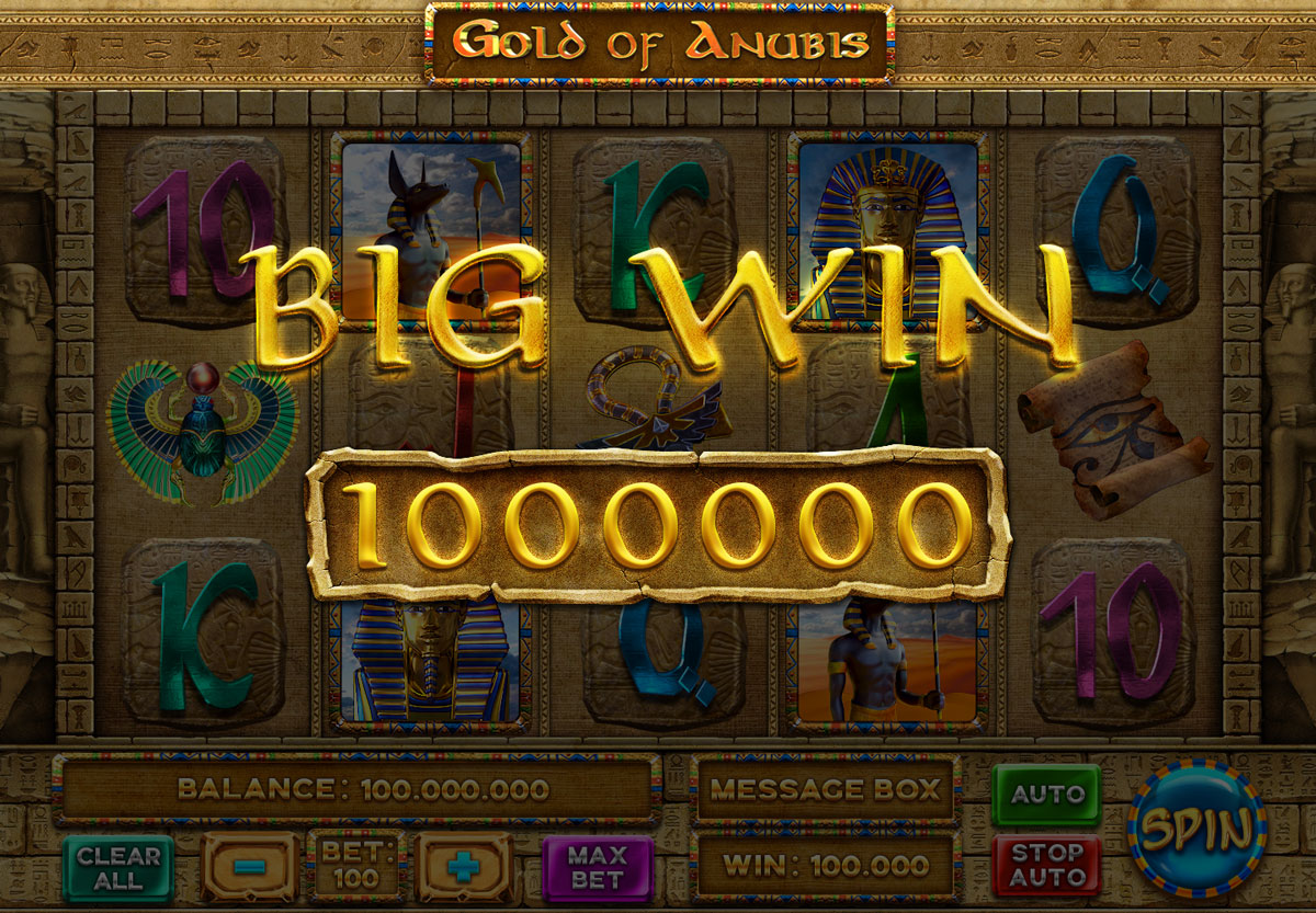 Gold of Anubis Big Win