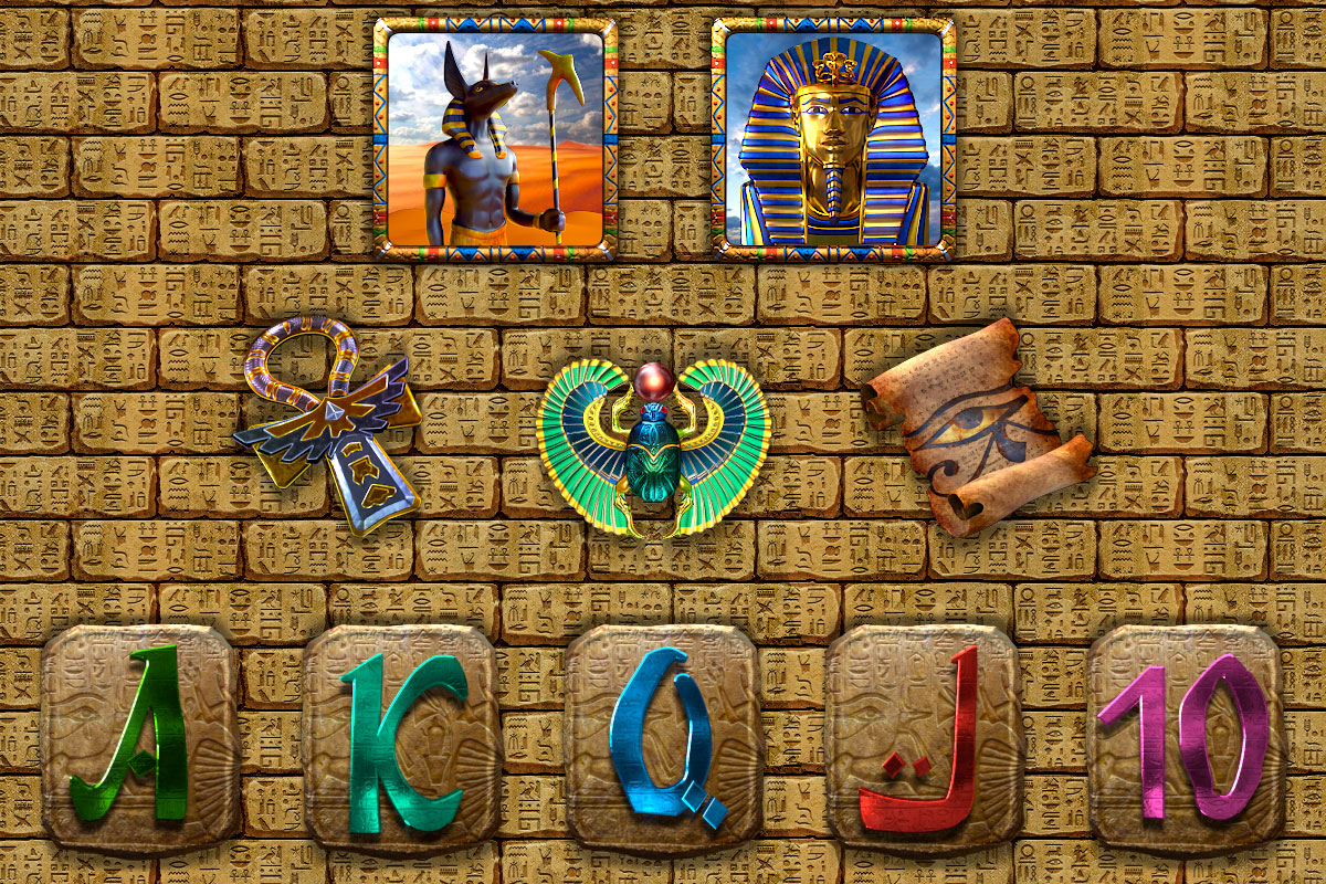 Gold of Anubis symbols