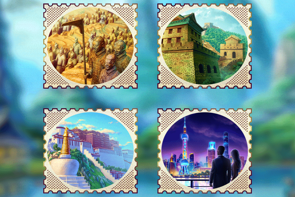 Golden Week regular symbols animation