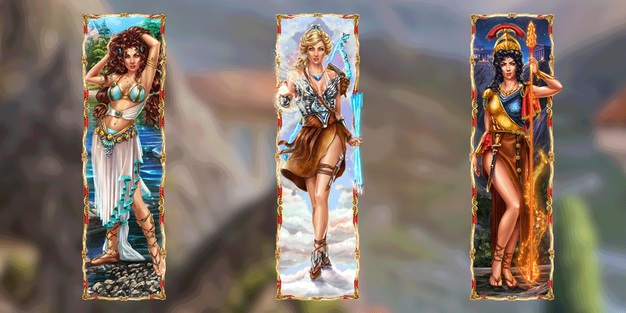 Greek Goddesses symbols