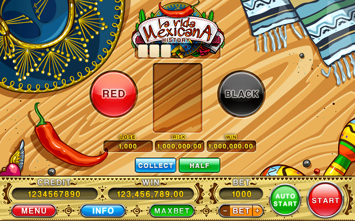 Mexican symbols slot machine Mexican symbols bonus game