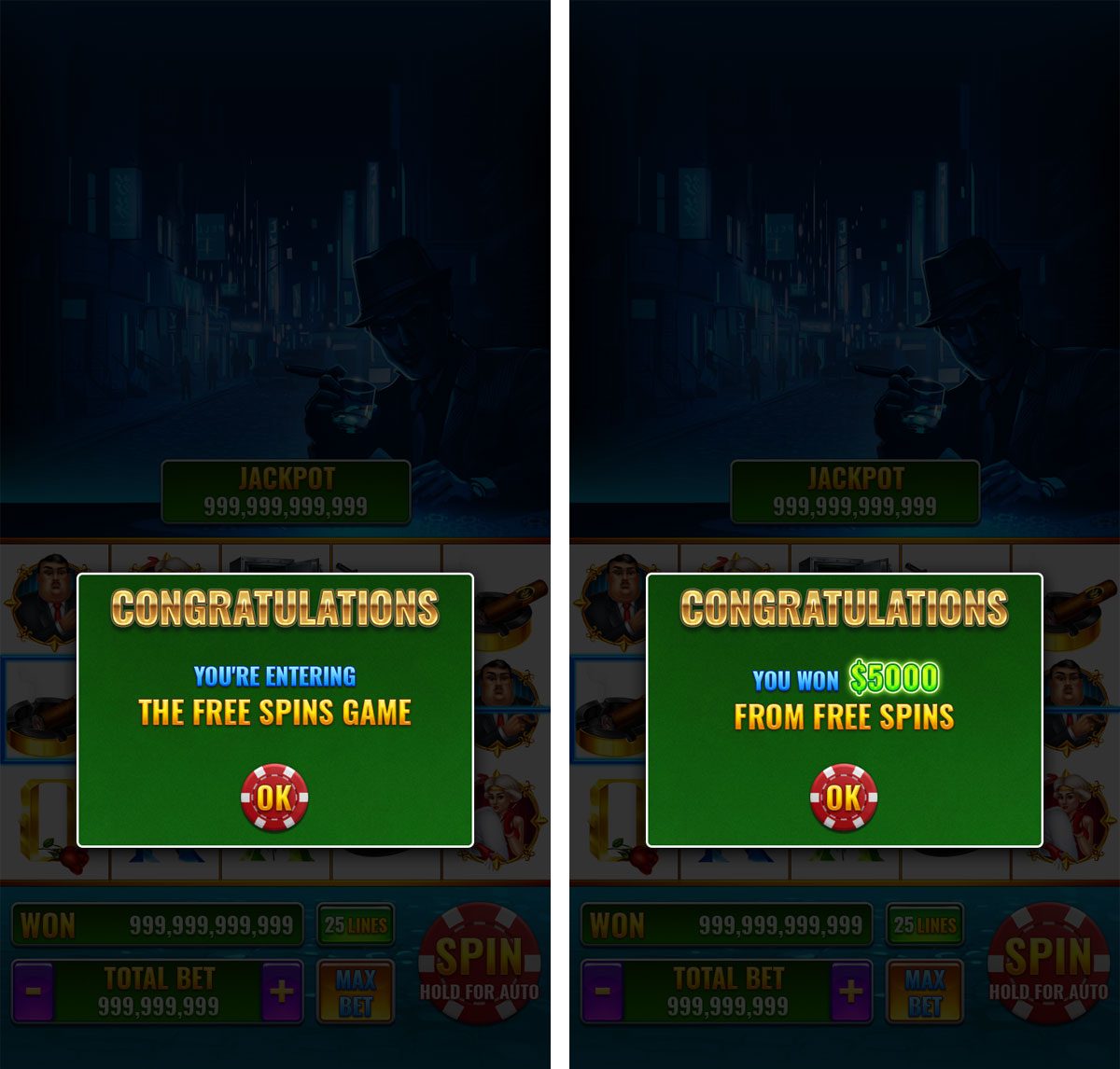 Lucky Mafia blog popups